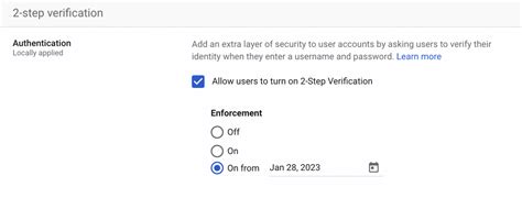 Image result for Google Admin 2 Step Verification