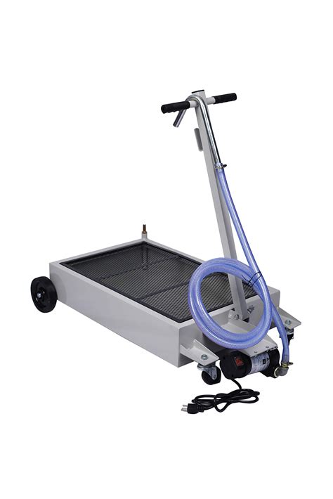 Buy HomVent 15-Gallon Oil Drain Pan with Electric Pump, Portable Low ...