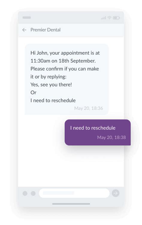 SMS App Appointment 的图像结果