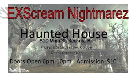 Lake Cooper Foundations 13th Annual Exscream Nightmarez Haunted House ...