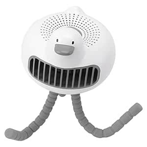 Octopus Table Fan, 130 Degrees Rotatable Clip On Stroller Fan Portable ...