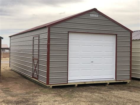 Detached Metal Portable Garages for Sale in Oklahoma