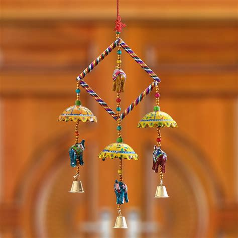 Handcrafted Decorative Elephant with Chatri Wall/Door/Window Hanging ...