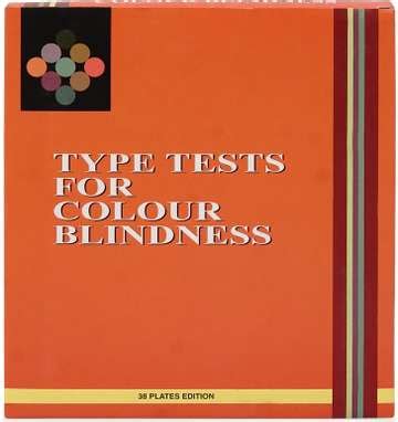 Ishihara Colour Vision Test Book For Color Deficiency 38 Plates (Latest ...