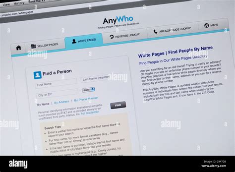 Yellow pages phone directory hi-res stock photography and images - Alamy