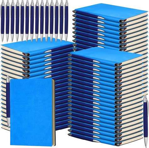 Amazon.com : Kolldenn 50 Pack Notebooks Journals Bulk with 50 Pens A5 ...