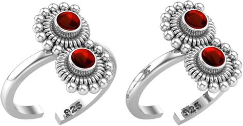 Amazon.in: Silver - Women's Toe Rings / Women's Jewellery: Jewellery