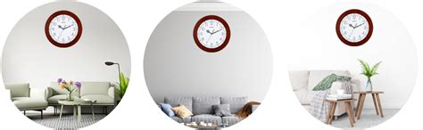 Buy Wood Craft Wall Clock: WS-4511 (33.5 cm x 33.5 cm x 4 cm, Brown ...