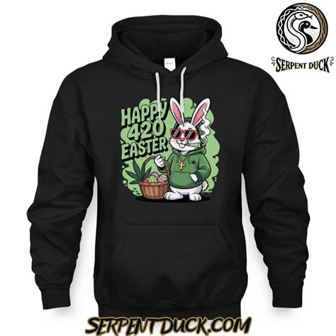 Happy 420 Easter Hoodie - Serpentduck