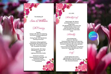 Image result for Ceremony Program Examples