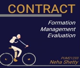 CONTRACT FORMATION, EVALUATION & MANAGEMENT | CEPT - Portfolio