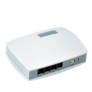 PremiumAV 2 Channels Voice Activated USB Telephone Recorder Telephone ...