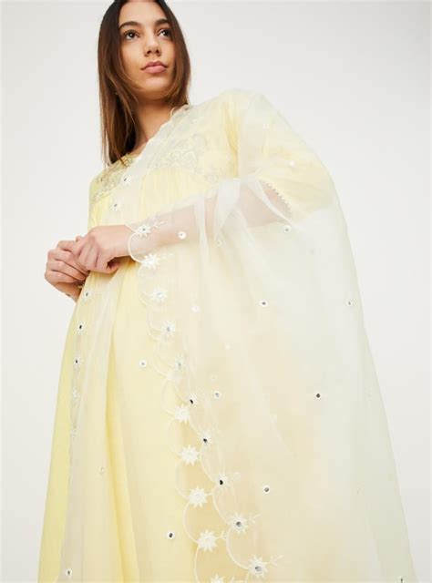 Buy Women Embroidered Mirror-Work Dupatta Online at just Rs. 699.0 ...
