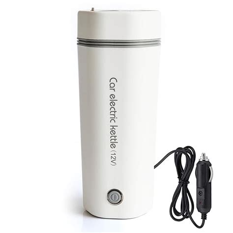 Oshotto 12V Car Electric Kettle - Portable Travel Tea Coffee Water ...