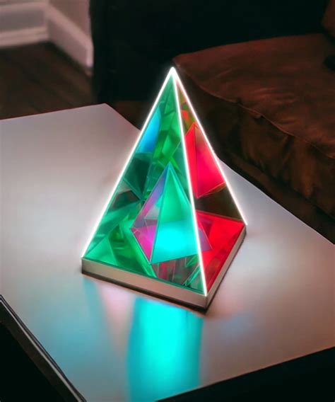 Image result for Pyramid Infinity Lamp