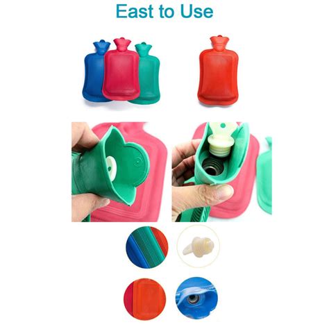 (Small) Rubber Hot Water Heating Pad Bag for Pain Relief — DeoDap