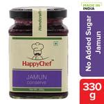 Buy Happy Chef Jam Jamun No Added Sugar 330 Gm Online At Best Price of ...