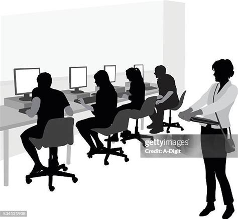 Computer Room Cartoon 的图像结果