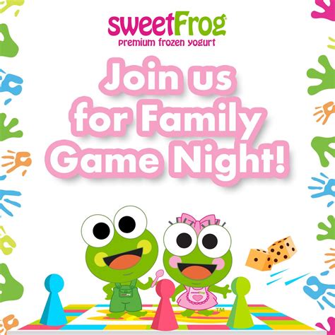 Family Game Night at sweetFrog Victorville, sweetFrog Premium Frozen ...