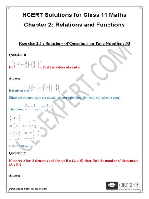 Image result for Class 11 Math Function Exercise Solution