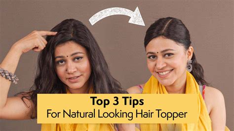 3 Important Tips for Hair Topper to Looks Natural - Gemeria Hair