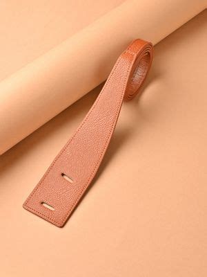 Buy ToniQ Women Pu Tan Tie Ups Dress Waist Belt (32) Online