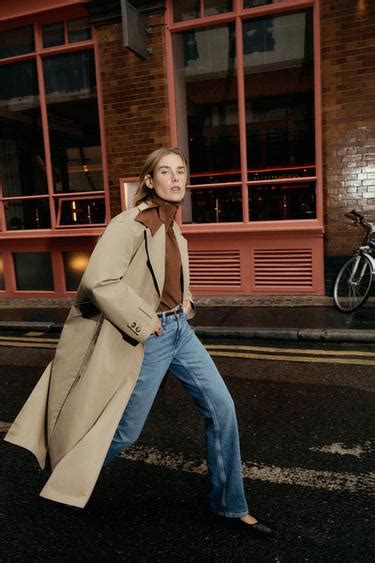 LONG TRENCH COAT - camel | ZARA India