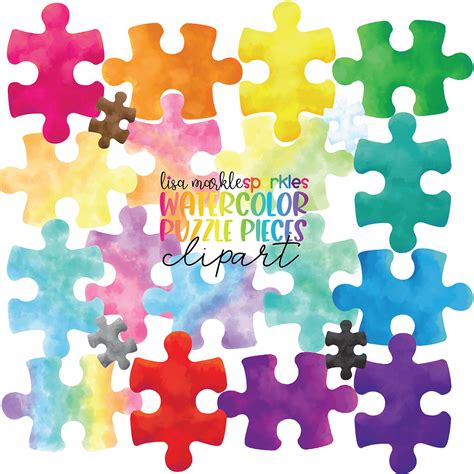 Puzzle Pieces Clipart