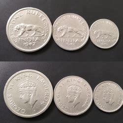 Tiger Rupee Set of 3 coins – Hobby Corner