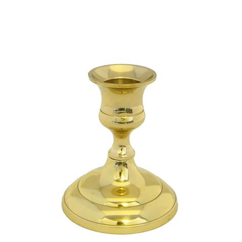 Grehom Candlestick - Nice & Simple (Golden); Brass Candlestick | Grehom ...