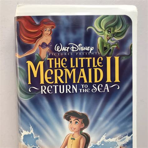 Mavin | Disney’s Little Mermaid II Return to the Sea VHS Video Tape ...