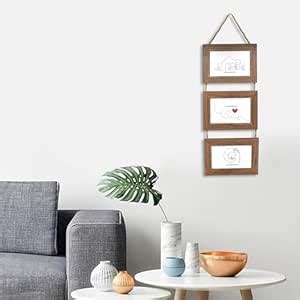 Cortina Bamboo Color Hanging 3 Photo Frame Picture | Hanging Photo ...
