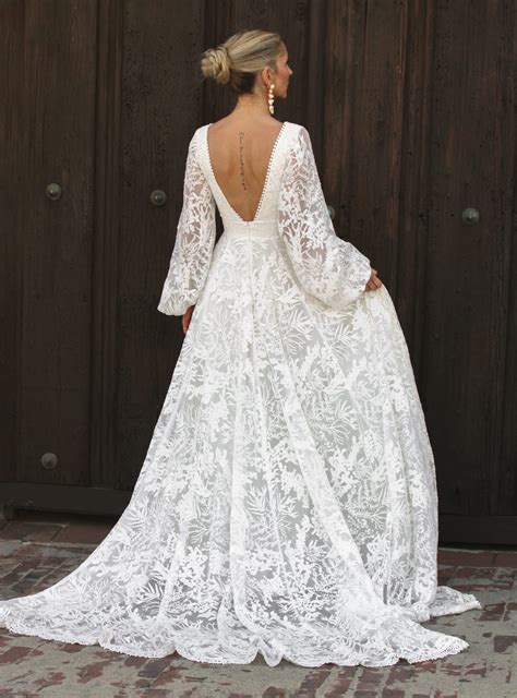 Flowy Wedding Dresses| California-Made Ethereal Bridal Gowns - ethereal wedding dress