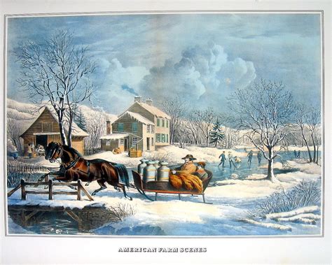 Currier & Ives Ghost Of Christmas Past, Vintage Christmas, Merry ...