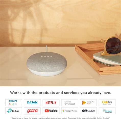 Buy Google Home Mini with Google Assistant Smart Speaker Online from ...