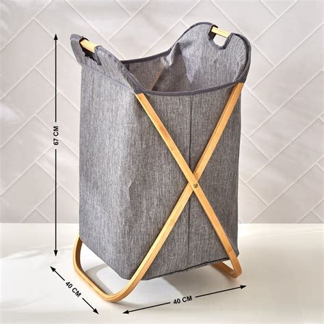 Buy Regan Oxford Fabric Laundry Hamper from Home Centre at just INR 2399.0