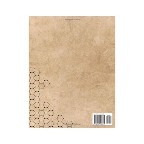Hexagonal Graph Paper 1 Inch Hex - Organic Chemistry | Ubuy India
