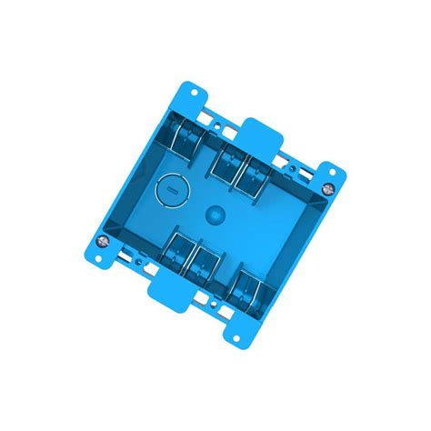 2-Gang 25 cu. in. Blue PVC Old Work Electrical India | Ubuy