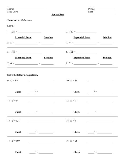 Image result for Square Root Equation Examples