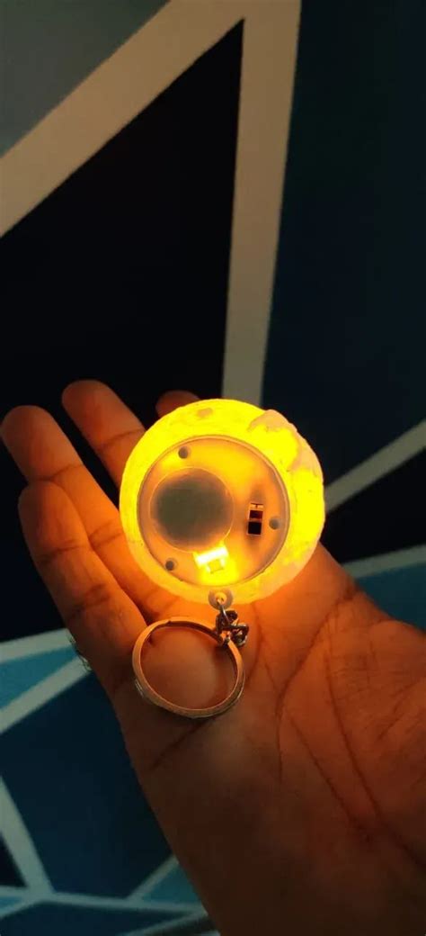 Led Moon Keychain – handmadelovebytanya