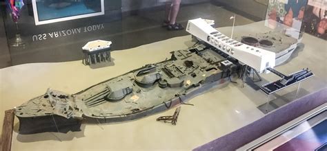 Uss Arizona Wreck Model