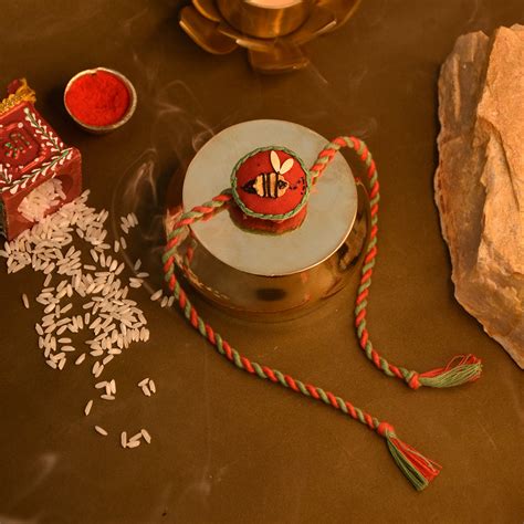 Order Online Plantable Seed Rakhi for Your Brother- Indigifts