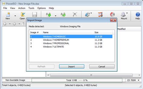Open Wim File 的图像结果