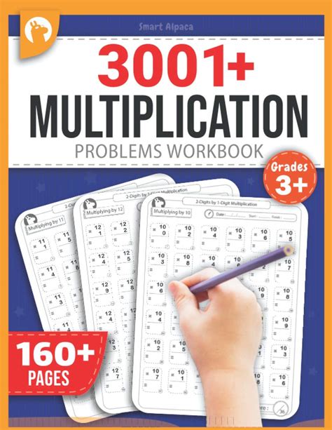 Buy 3001+ Multiplication Problems Workbook: Timed Tests & Daily ...