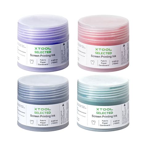 Thermochromic Screen Printing Ink Set (4 Colors)