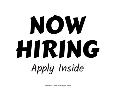 Recruiting Signs 的图像结果