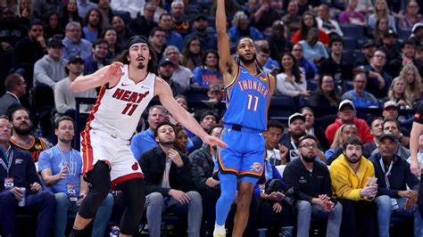 OKC Thunder vs. Miami Heat at Paycom Center. See our top photos