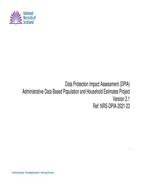 Fillable Online Data Protection Impact Assessment (DPIA) Administrative ...