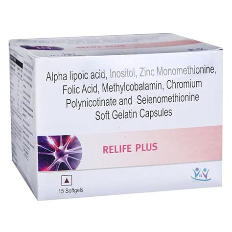 Relife Plus-Strip of 15 Capsules : Amazon.in: Health & Personal Care