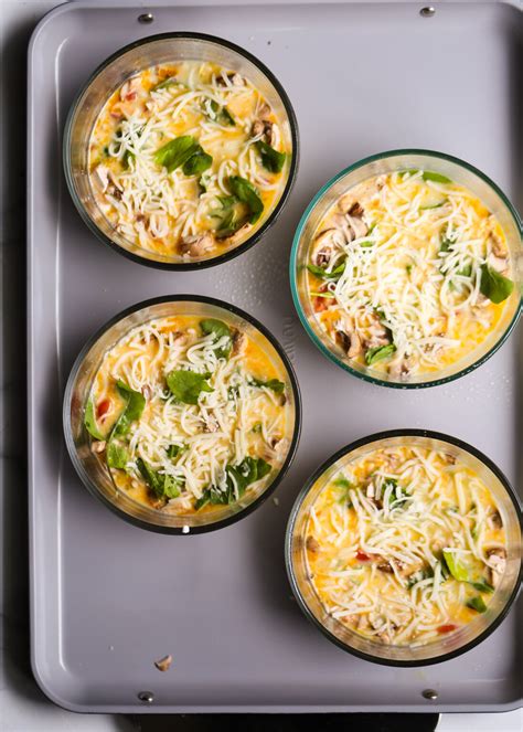 Meal Prep Breakfast Frittata Bowls - Wholesomelicious